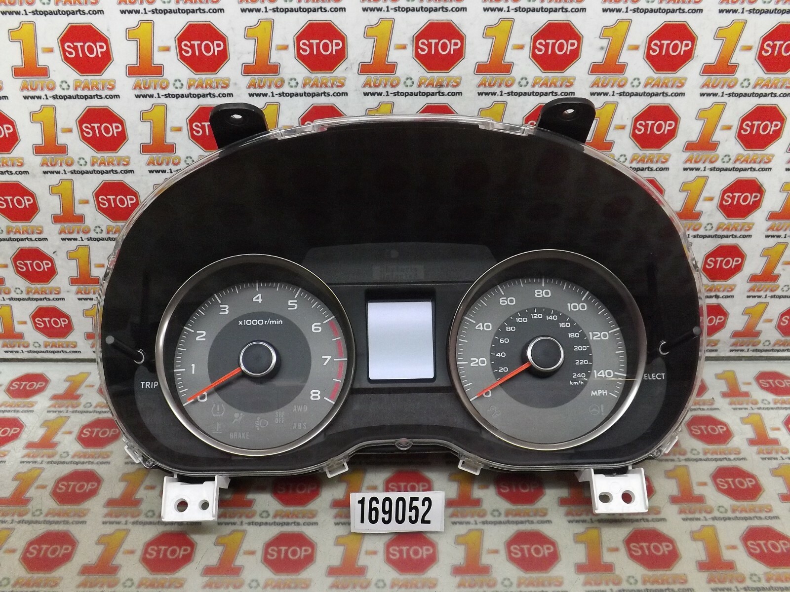 2016 SUBARU FORESTER 2.5L MPH INSTRUMENT CLUSTER SPEEDOMETER 85004SG160 72K OEM