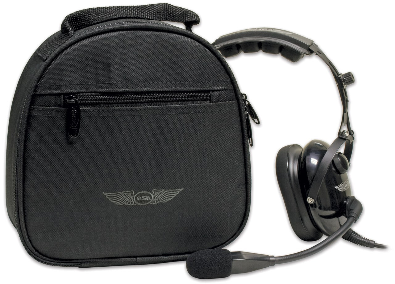 BRAND NEW SEALED ASA Padded Headset Bag for pilot headset BRAND NEW SEALED