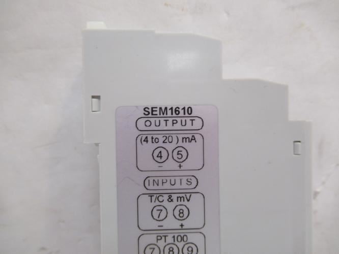 188607 New-No Box; Status SEM1610 Temp Transmitter; Loop Powered; 4-20mA