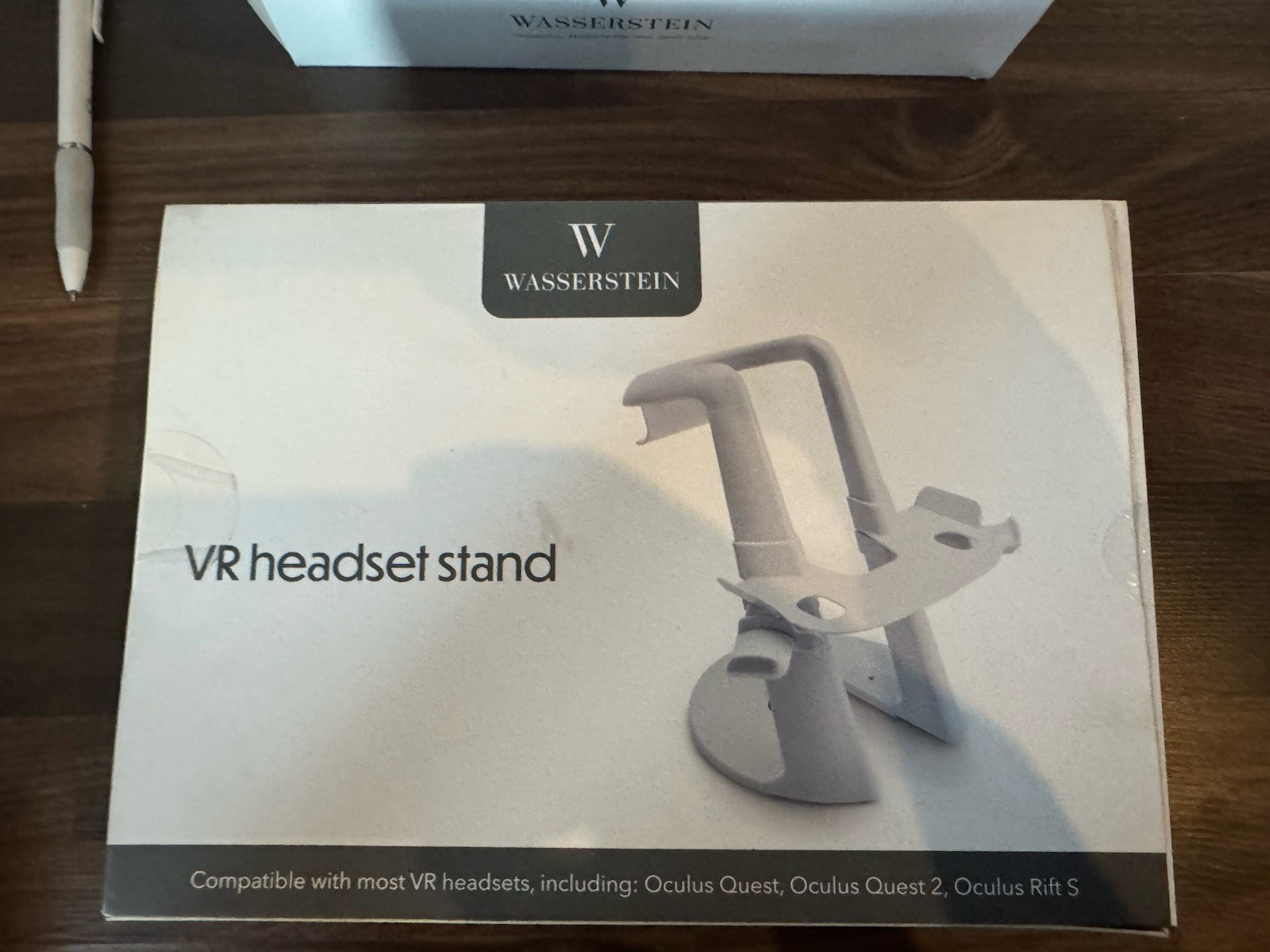 Wasserstein VR Headset Stand with Controller Holders New Open Box Oculus