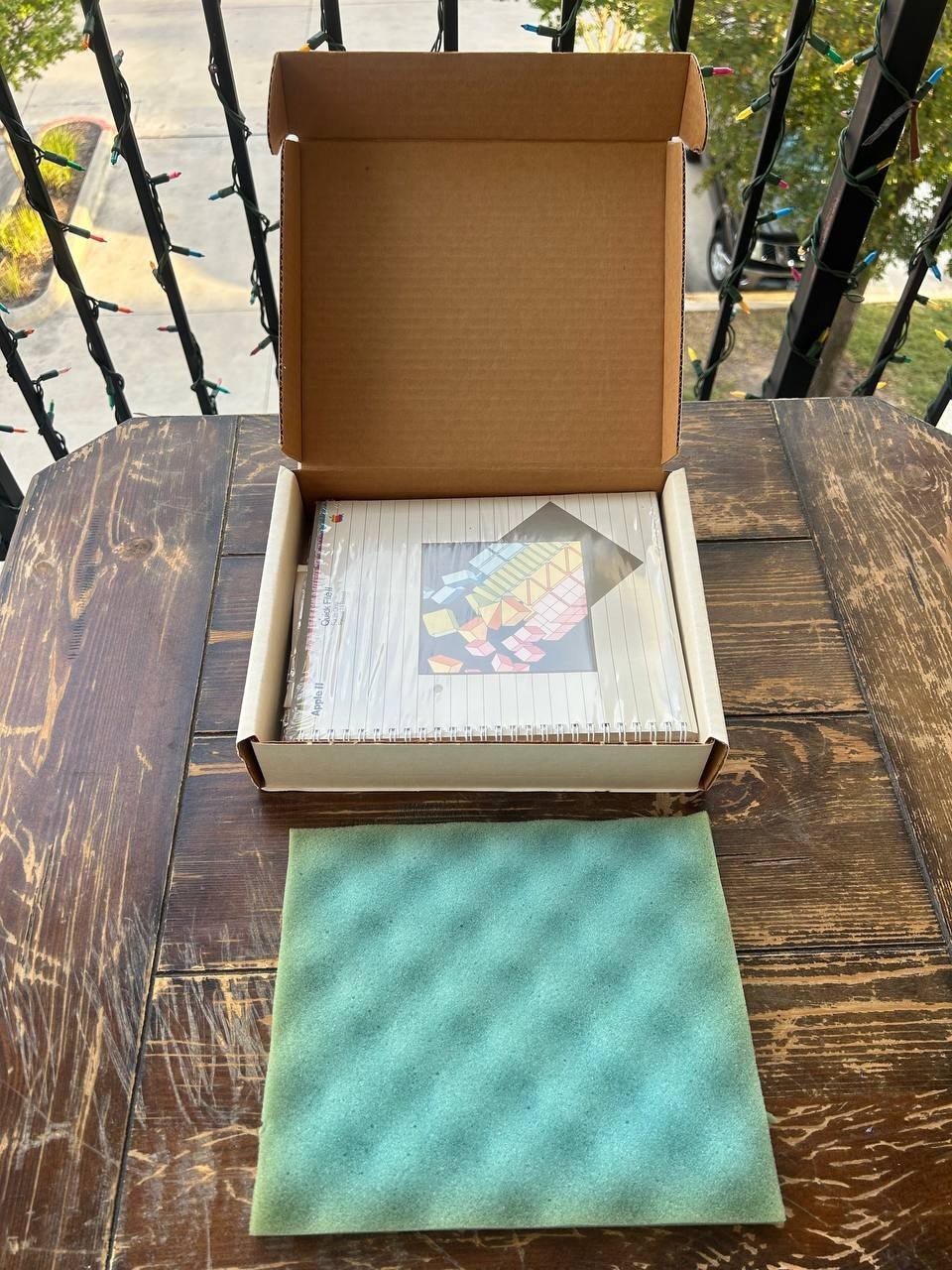 Apple II Quick File II Software with Disks. Manuals. Box. 1982 year