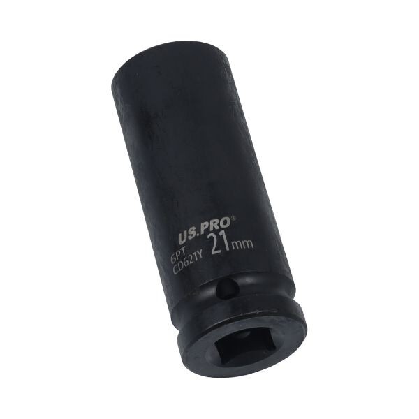 US PRO Tools 21mm 1/2''Dr 6 Point Deep Impact Socket 1367
