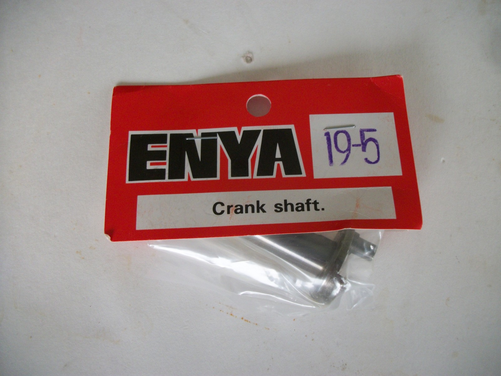 ENYA.19-IV-V OR VI  CRANKSHAFT ASSY NIP(BUSHING TYPE) CHOICE