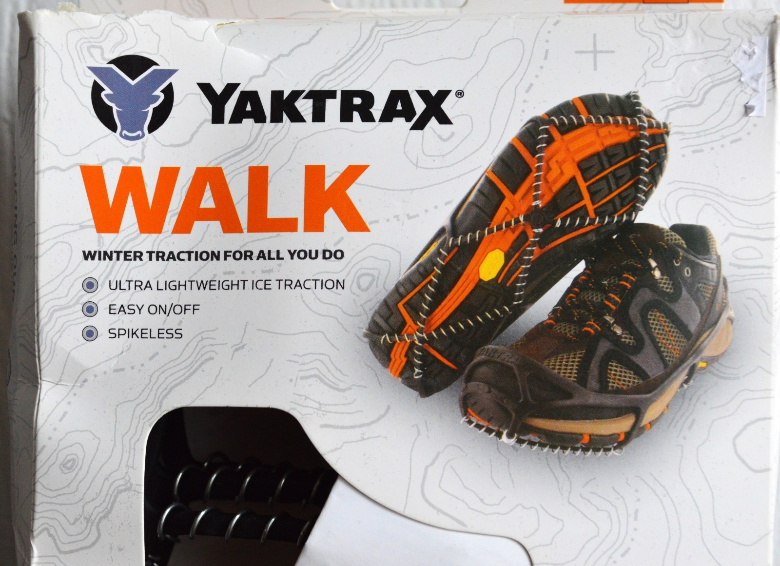 YakTrax Walk Winter Traction Cleats Small NWF