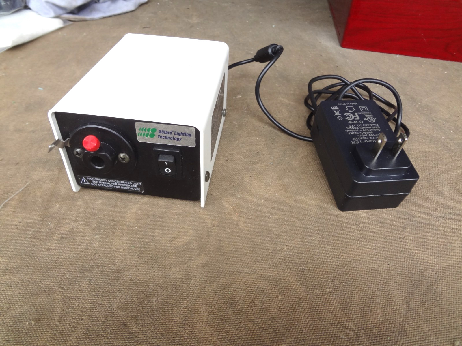 Welch Allyn LB-24, Solarc Light, Fiber Optic Illuminator