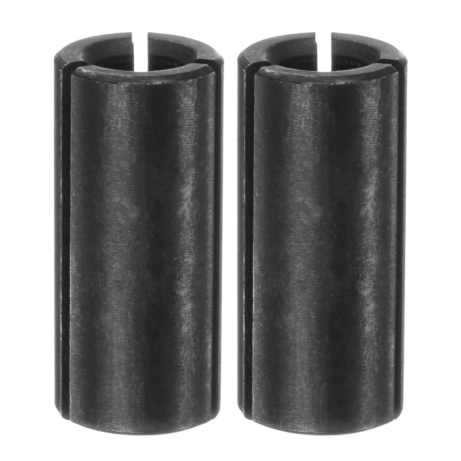 Router Collet Driver Adapter 1/2" to 1/4" Carbon Steel Router Bit Converter 2pcs
