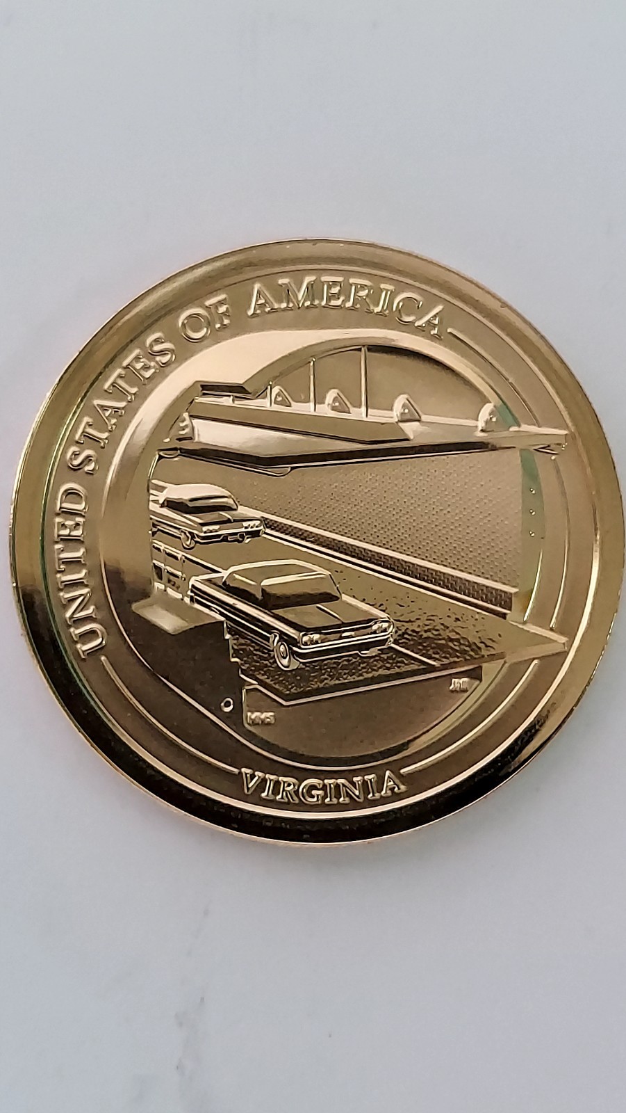 2021-S United States, Reverse Proof, American Innovation, Virginia