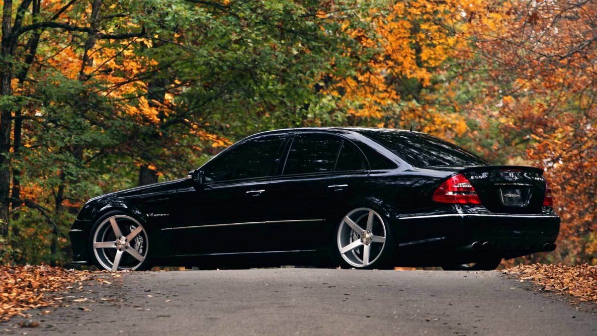 MERCEDES E55 LOWERING LINKS E500 E63 W211 - (PREMIUM FULLY ADJUSTABLE) MODULE
