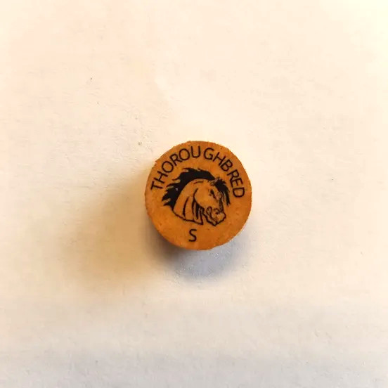 THOROUGHBRED MEDIUM SOFT PIGSKIN LEATHER TIPS LISTING IS 2 TIPS NOT 1 SHIPS FREE
