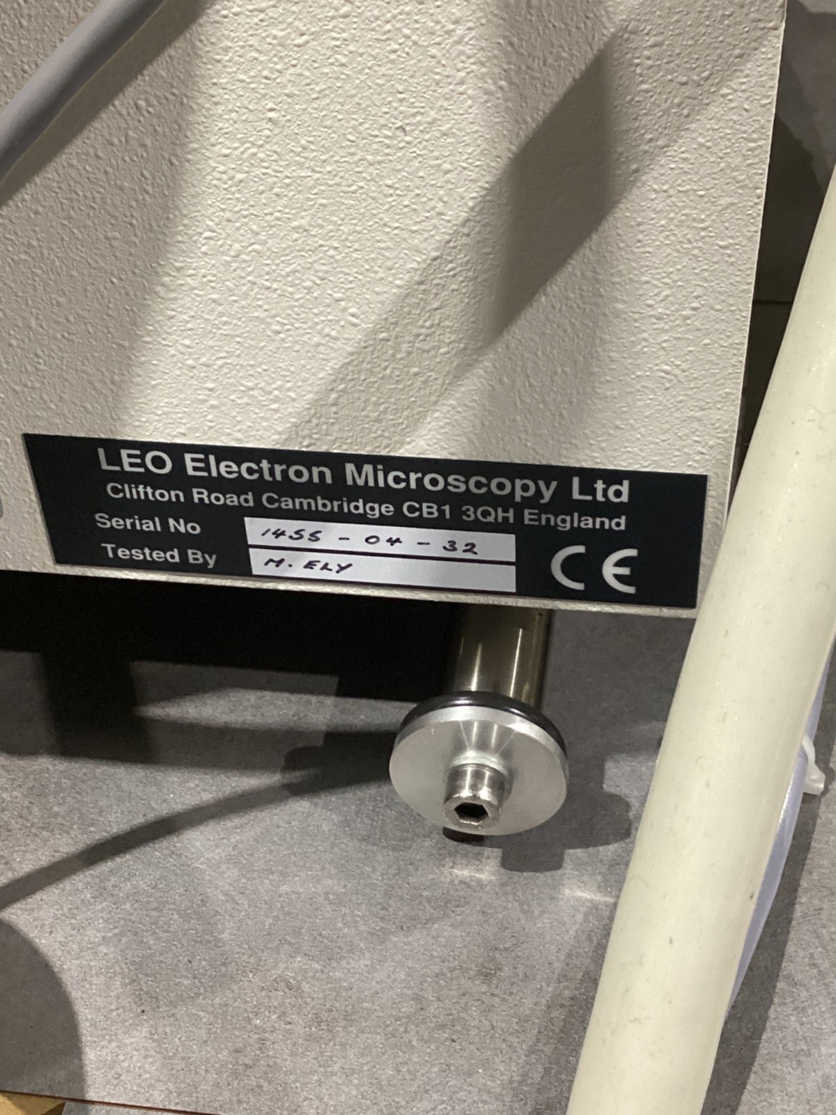 LEO 1455 Scanning Electron Microscope USED