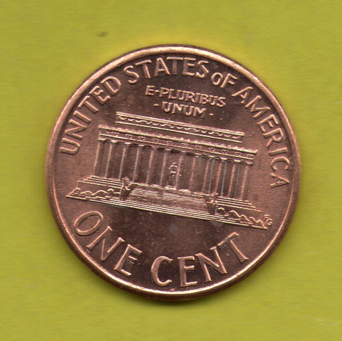 1996 P Lincoln Memorial Cent Uncirculated