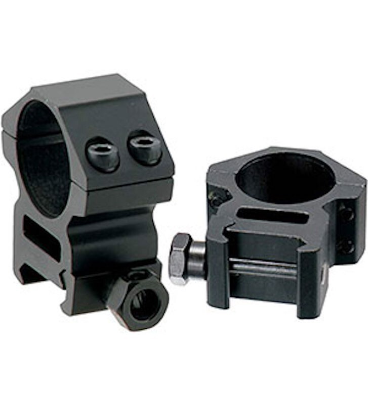 1'' inch pair Middle Profile Scope Rings for Picatinny Rail/Weaver rail Mount