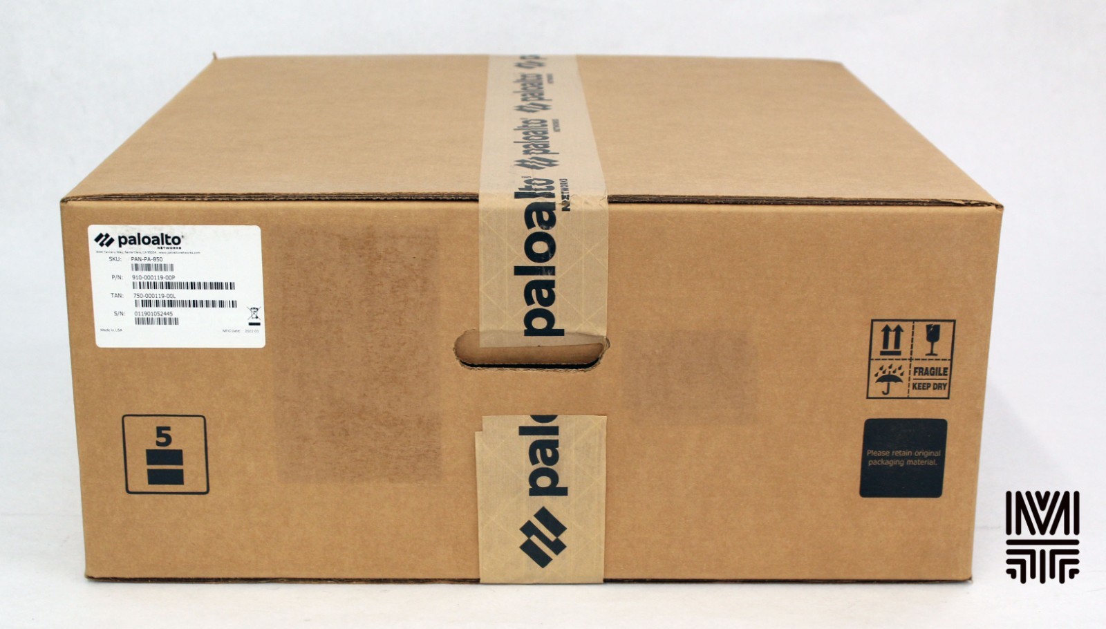 NEW Palo Alto Networks PA-850, Enterprise Firewall Security Appliance, GigE.