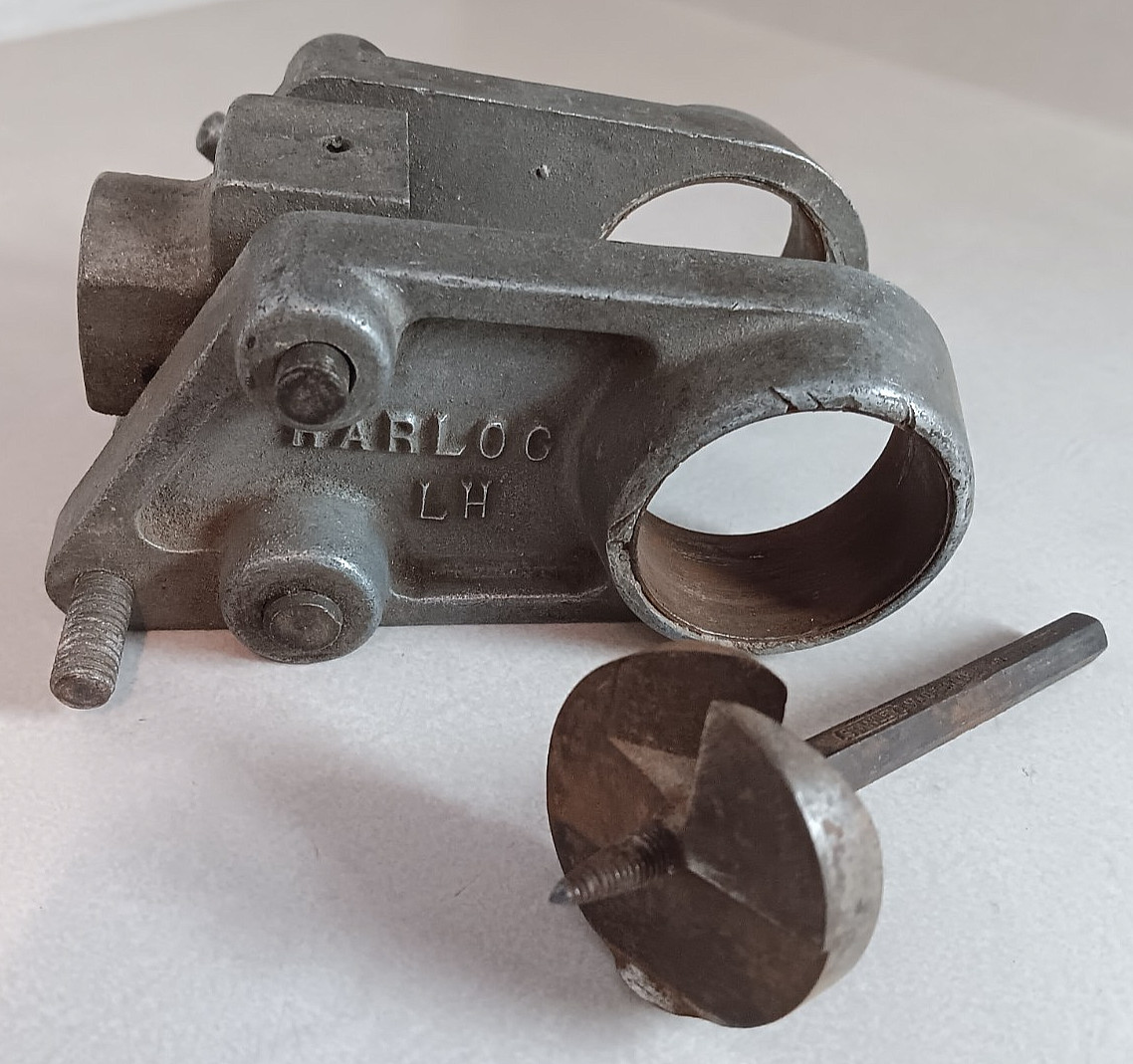 HARLOC INSTALLATION TOOL DOOR LOCK KNOB HOLE TEMPLATE BORING JIG DRILL BIT