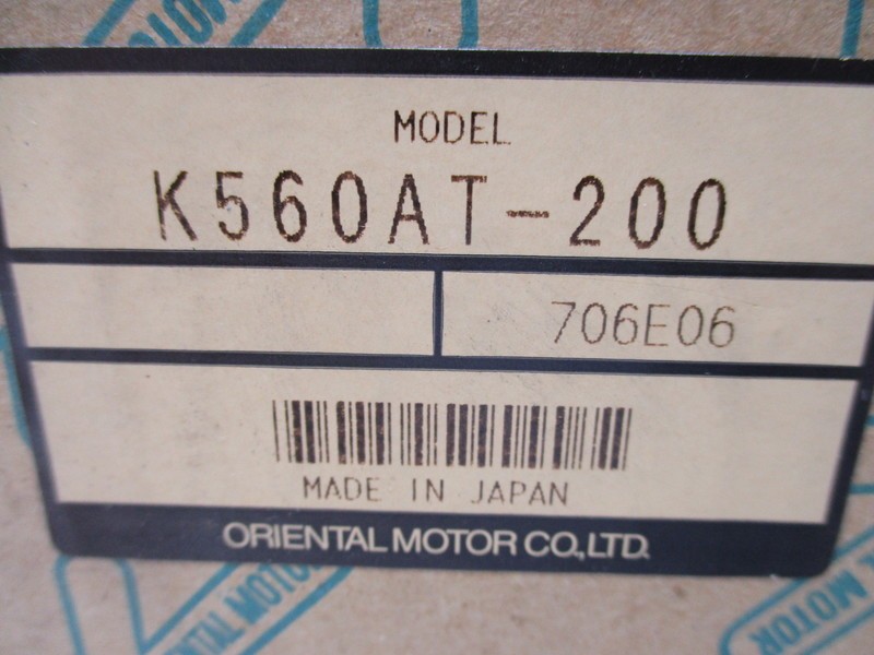 ORITENTAL MOTOR K560AT-200 NSMP