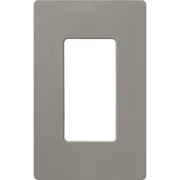 Lutron® Lutron® SC-1-CS Claro 1-Gang Wall Plate, 1 Gangs, COBBLESTONE