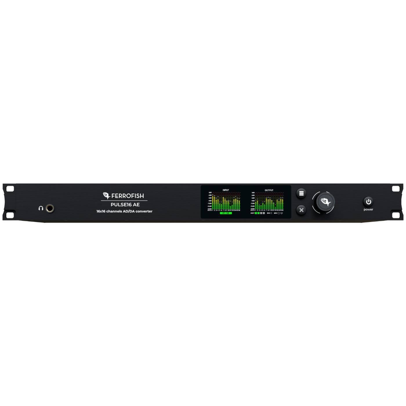 Ferrofish PULSE16 AE 16x16 AD/DA and 32x32 ADAT Converter