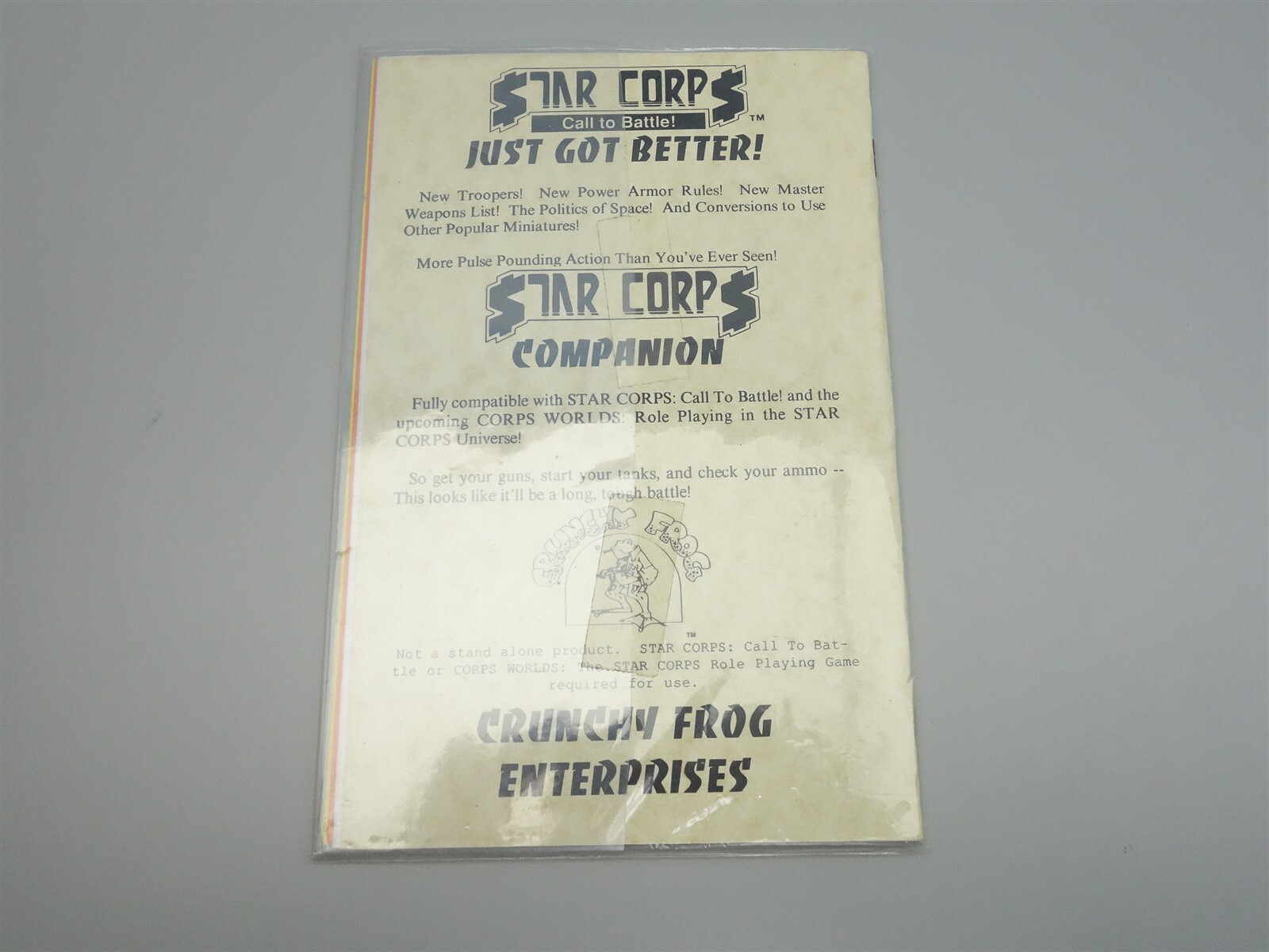 Team Frog - Star Corps Companion