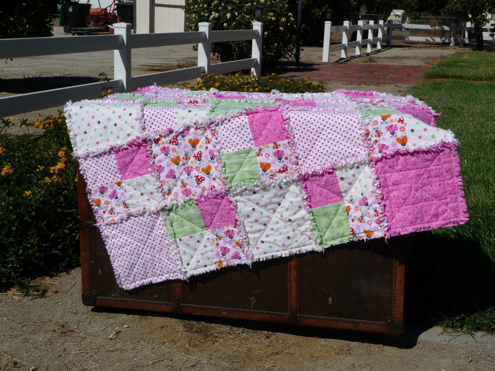 RAG QUILT PATTERN Designed by Lenie Bosman Instructor Pattern only