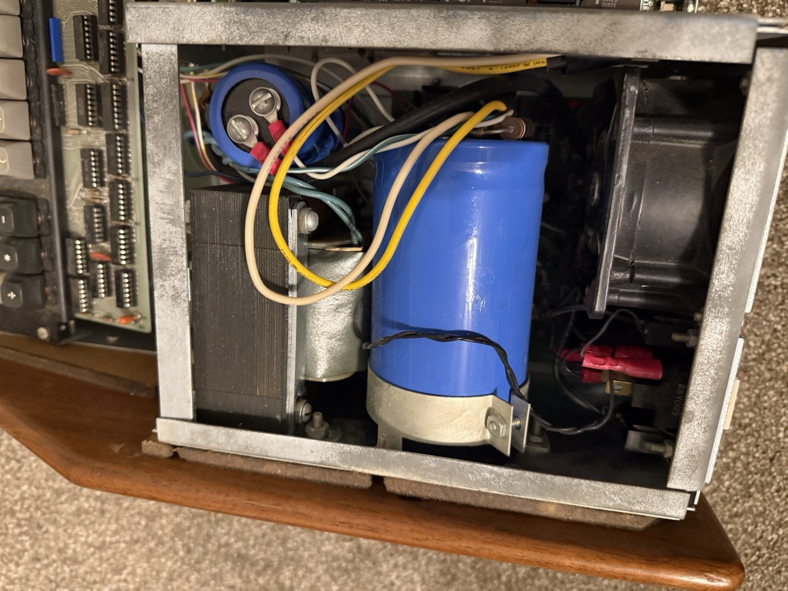 Processor Technology Sol-20 Terminal Computer Vintage Disk Storage Wires Covers