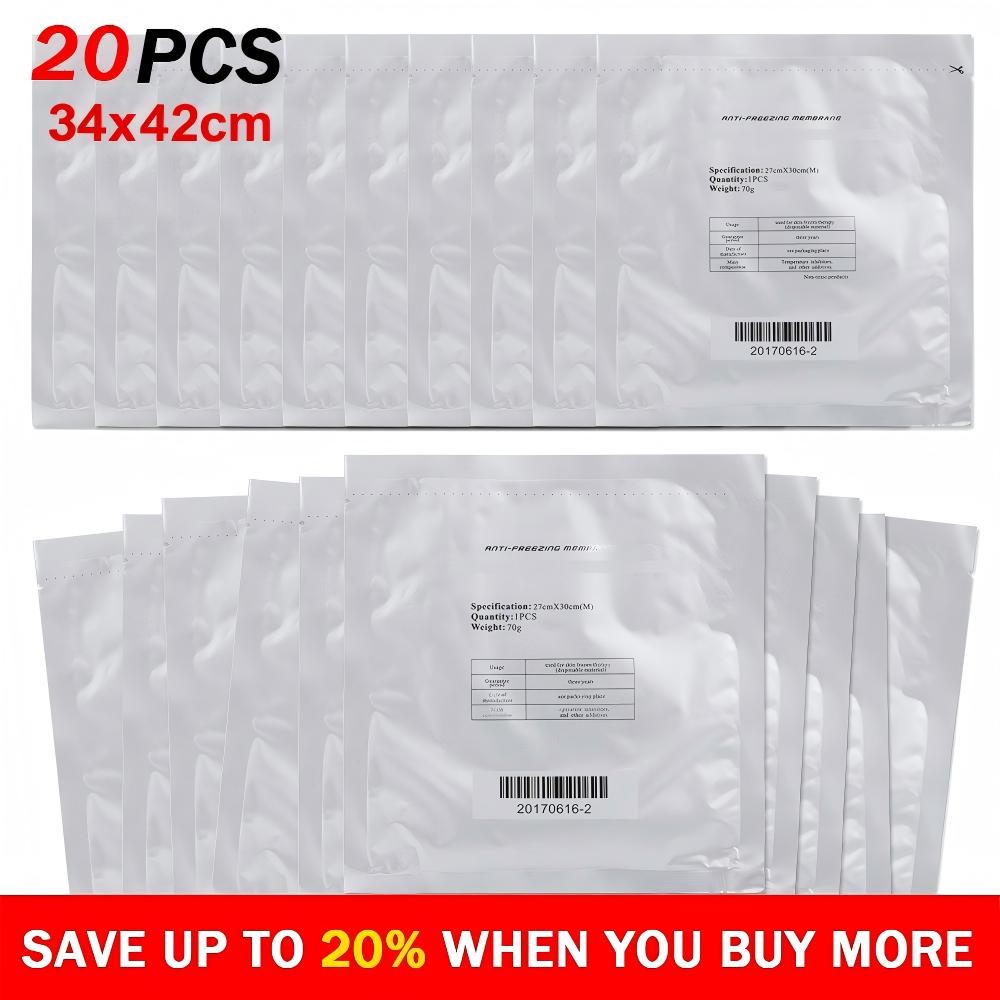 20PCS*Membrane/70g Antifreeze Membrane Cryo Pad For Cold Lipolysis Machine US