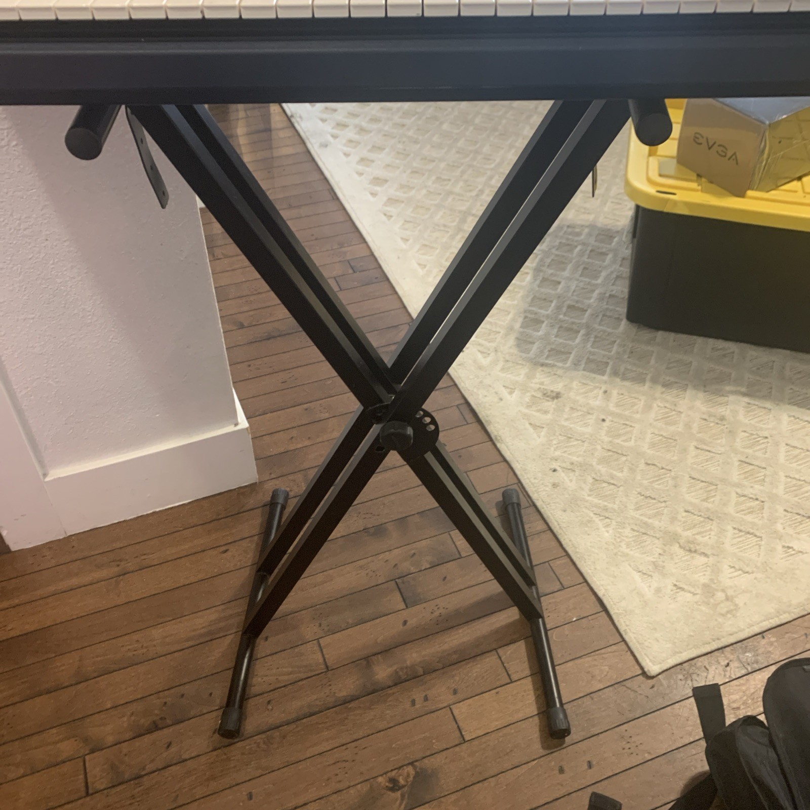 X Style Keyboard Piano Stand Straps Music Case (keys Sold Separately)