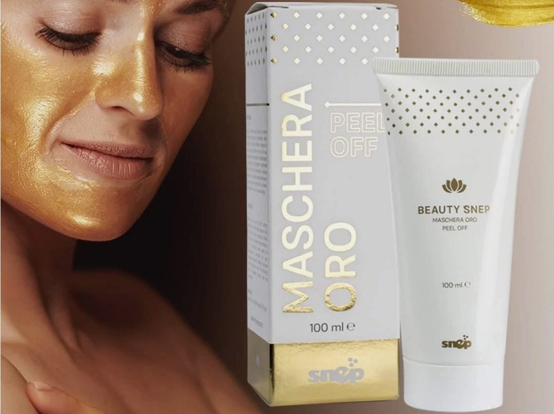 GOLD PEEL OFF MASK - GOLD MASK - Snep - Gift Idea.