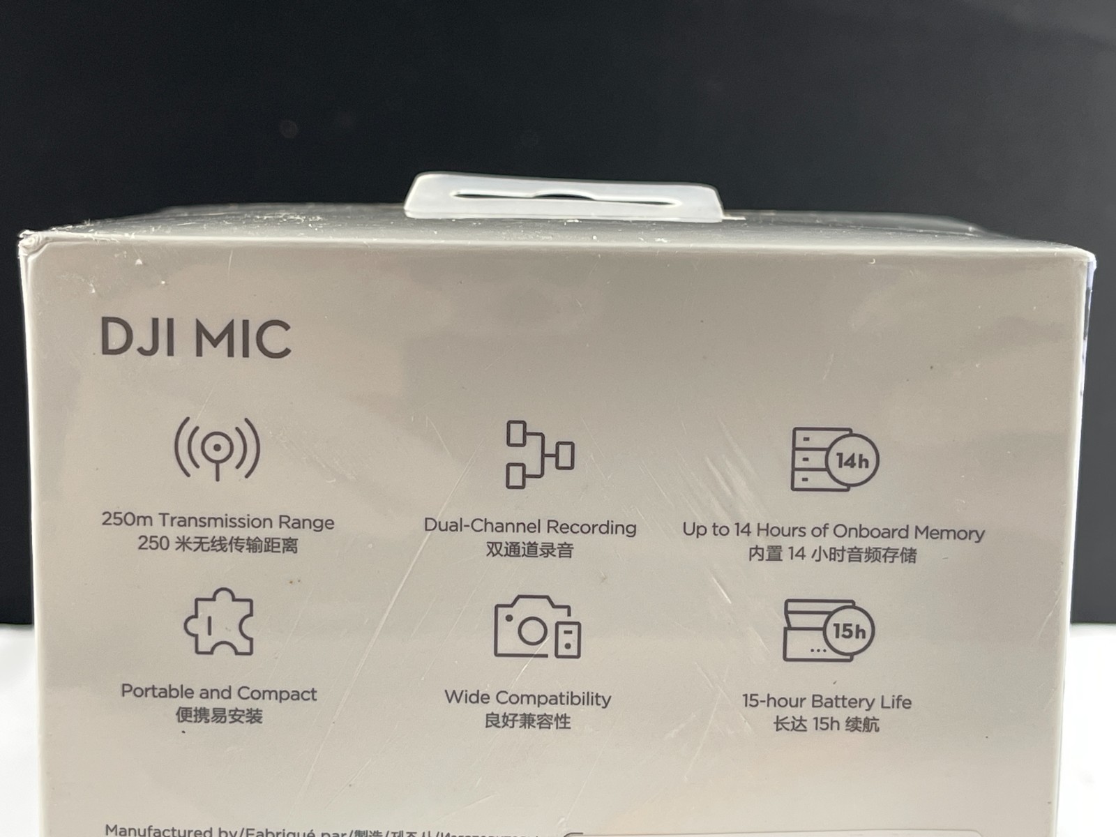DJI AST01 ASR01 Compact Dual Channel Wireless Microphone Transmitters & Receiver