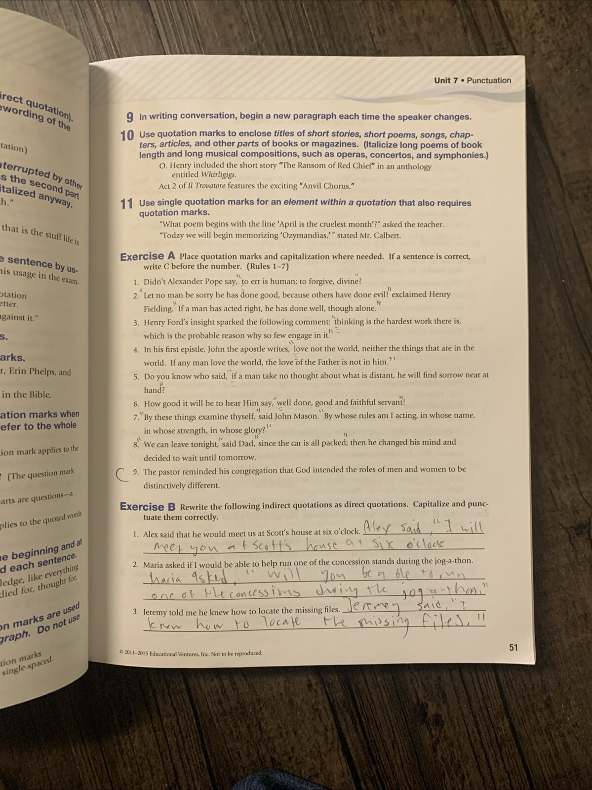 A Beka Grade 10 - Grammar & Composition IV Student Work-Text Fourth Edition