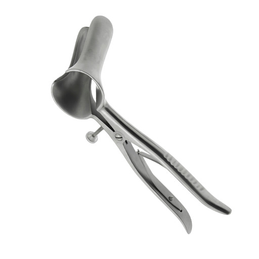 Sims Rectal Speculum, 6", Set Screw, Fenestrated Blades, 3.5" Long and 5/8" Wide