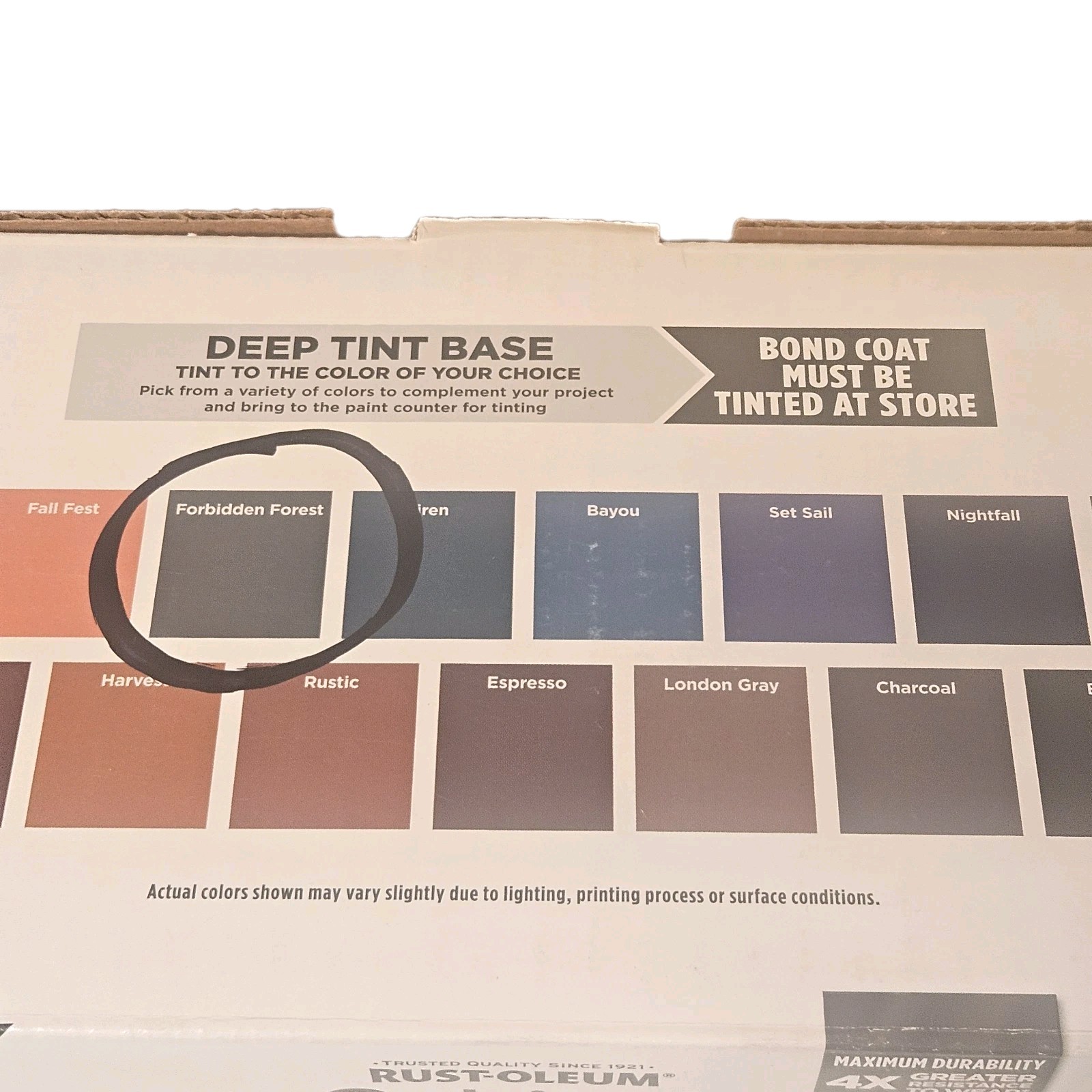 2 Pk Forest Gr Rust-Oleum 380390 Cabinet Transformations Kit Deep Tint Base Kit