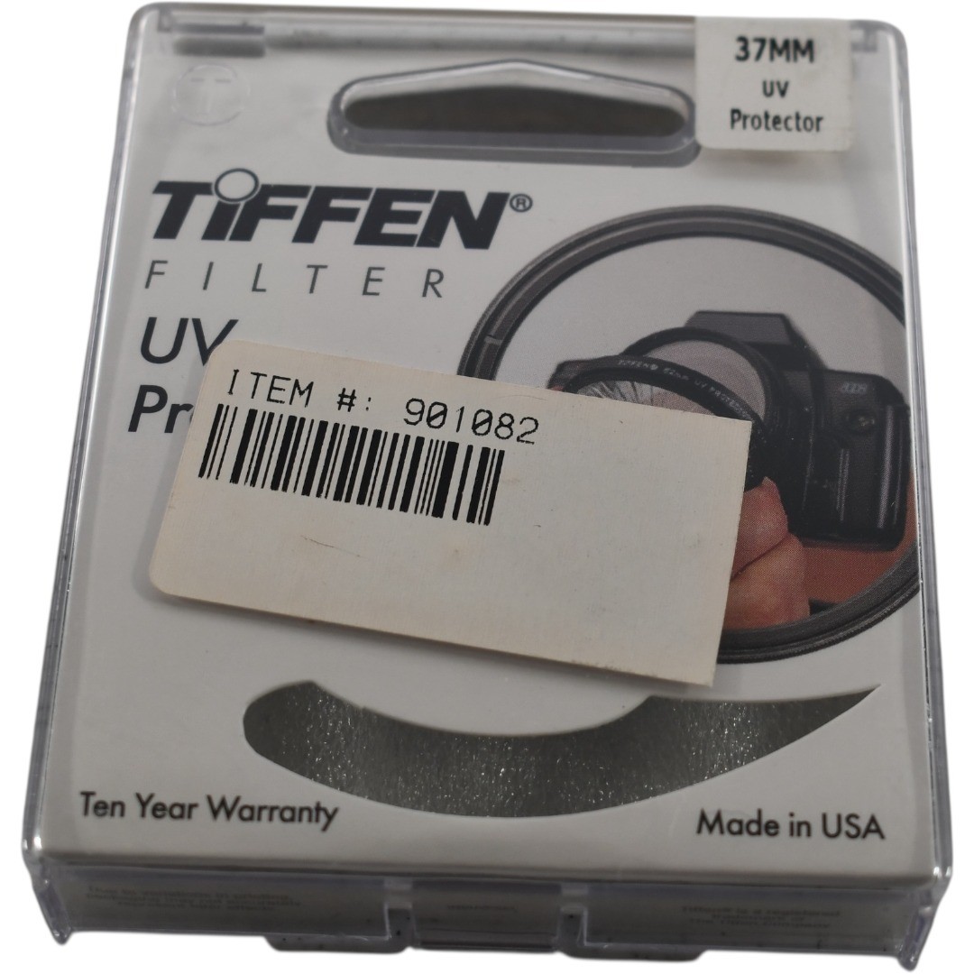 NEW Tiffen 37mm UV Protector Filter 37UVP Lens Protection Glass