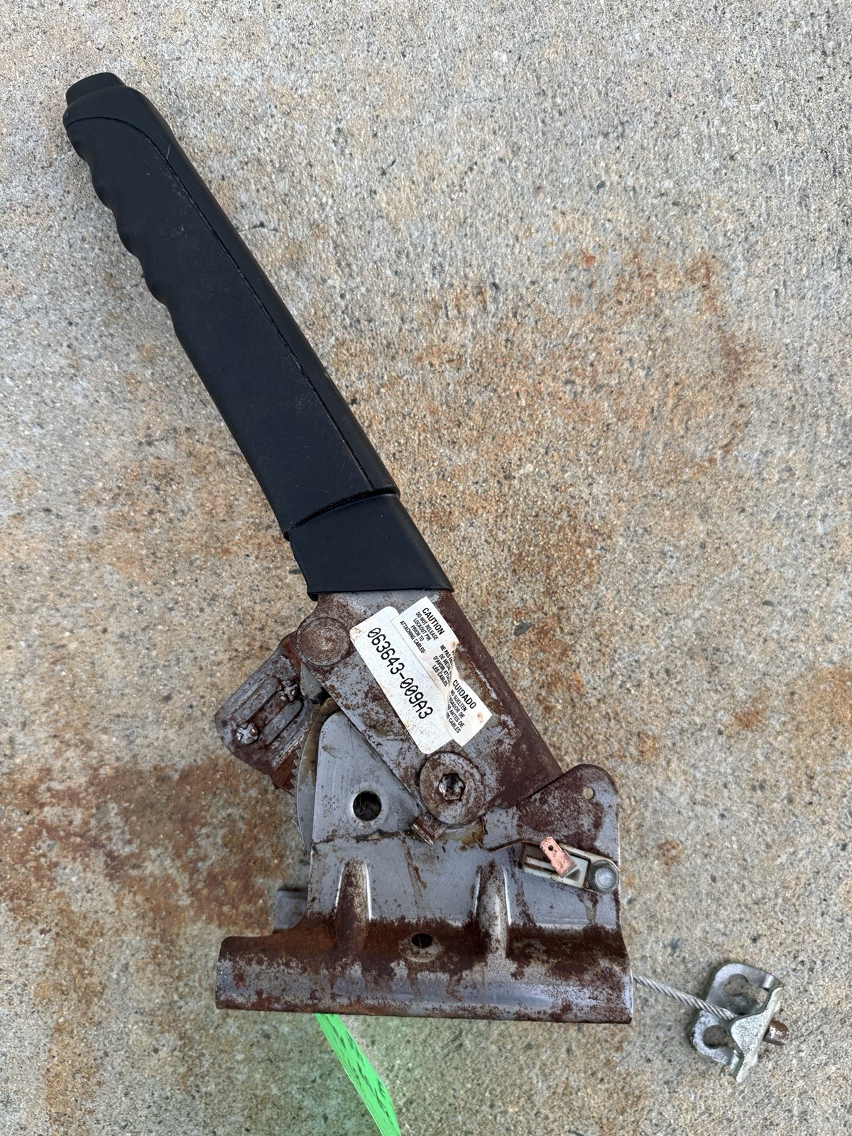 11-18 Jeep Wrangler JK E-Brake 2013 Hand OEM