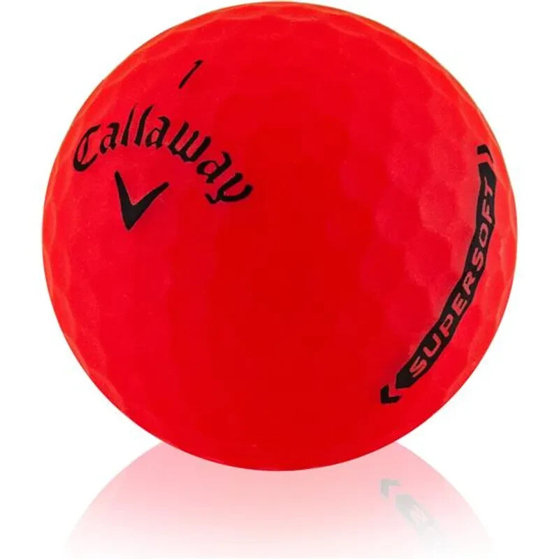 Callaway Supersoft Matte Red AAAAA MINT Golf Balls - 48 Pack - Free Shipping!!