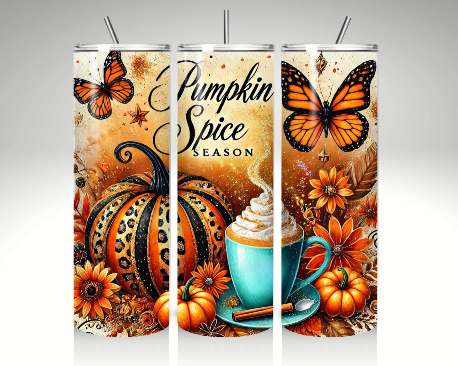 20 oz "Pumpkin Spice"  tumbler