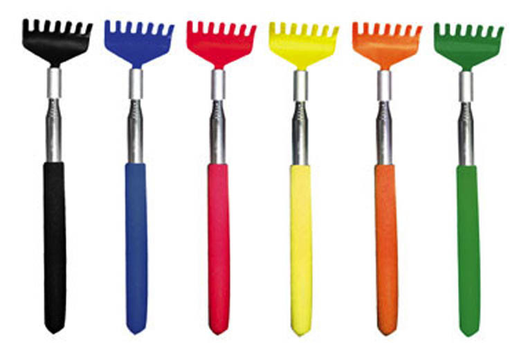 New 2pc Telescopic Back Scratcher Extends to 26.5" Assorted Color * US SHIPPER *