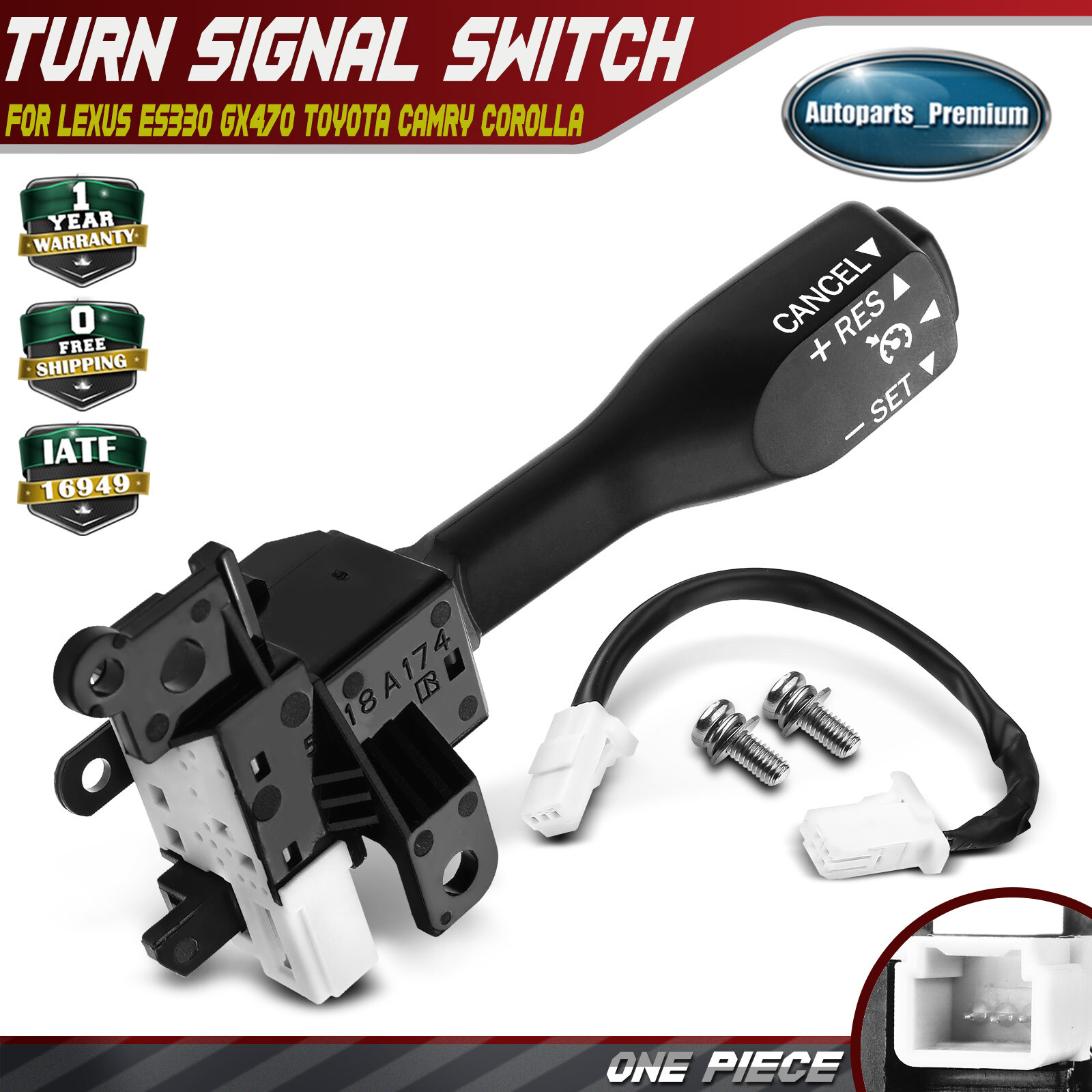 Cruise Control Switch for Toyota 4Runner Camry Highlander Tacoma Tundra Lexus