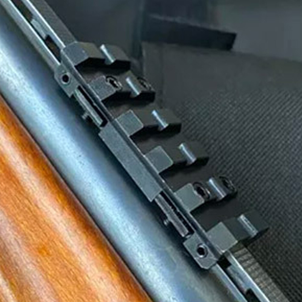 2.16in Tactical Shotgun Rifle Ventilated Rib 20mm Picatinny Rail Scope Mount