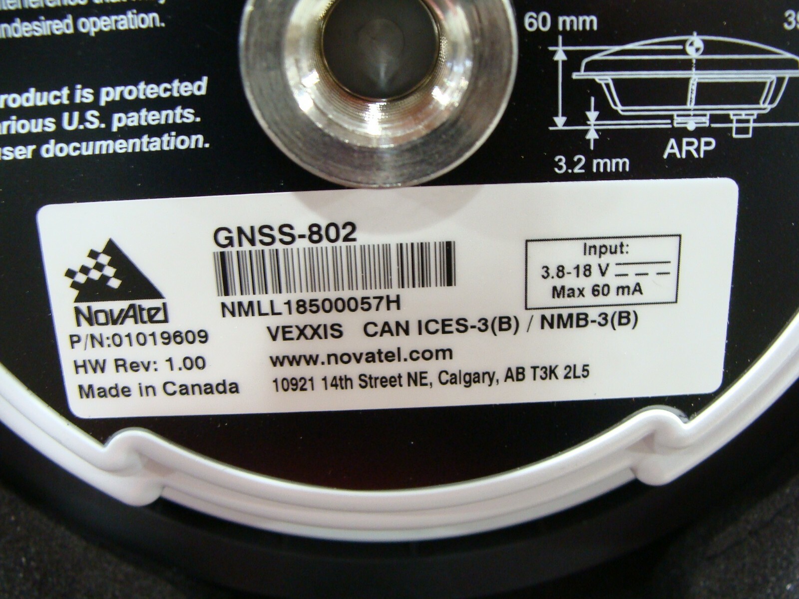 Oxford Technical Services OXTS RT-Base S INS / GNSS / DGNSS Corrections NovaTel