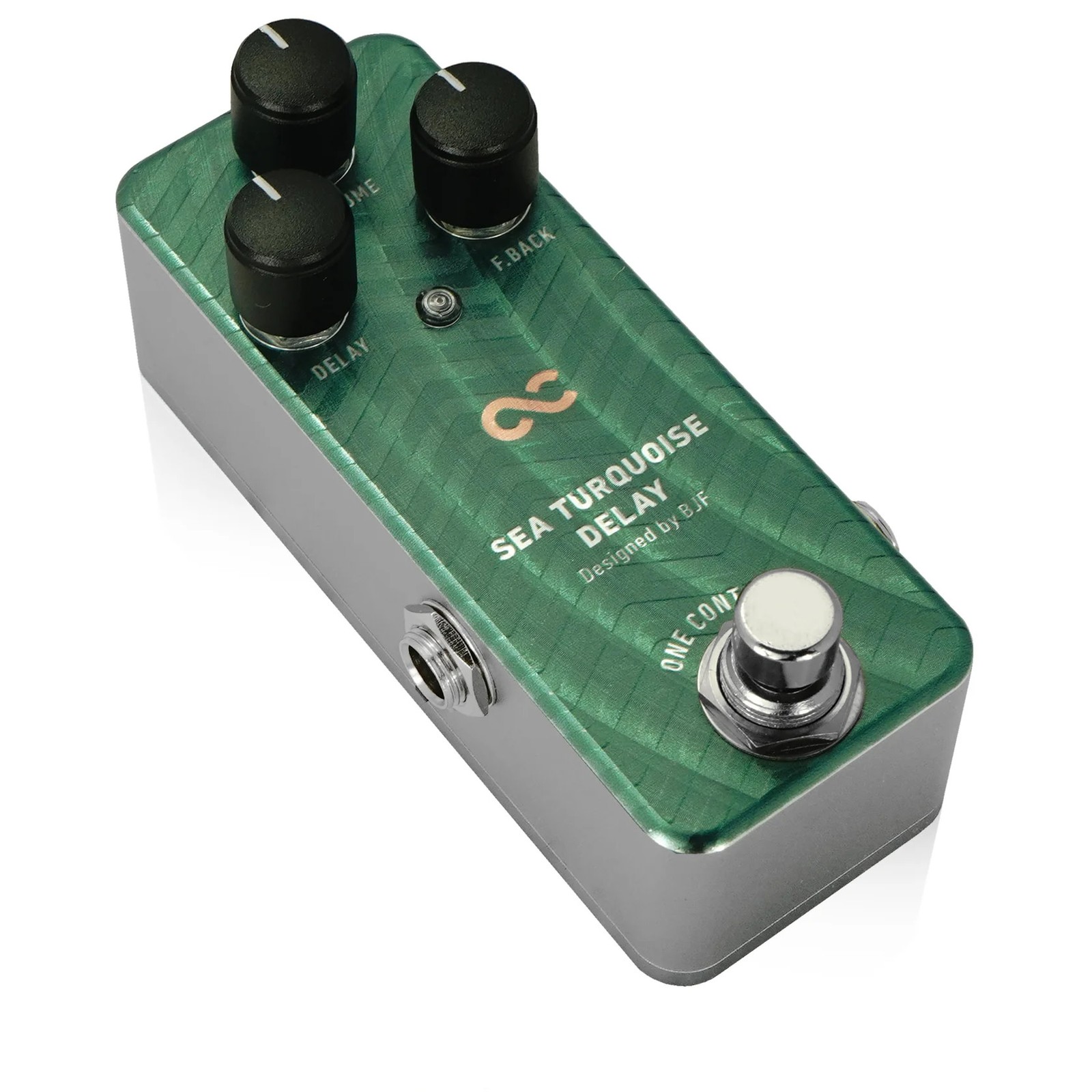 One Control Sea Turquoise Delay w/ 3 Cables