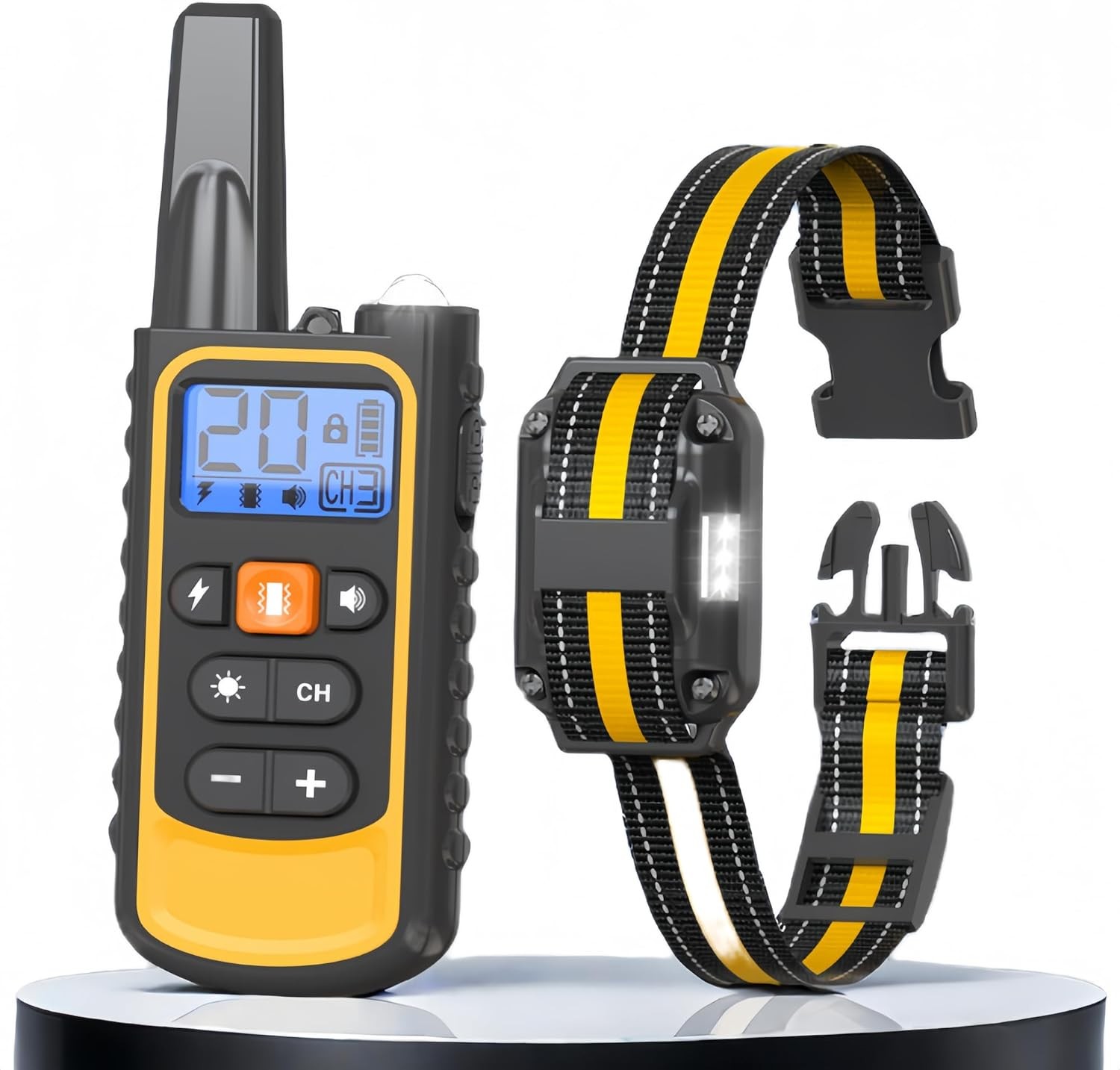 Dog Shock Collar - 3300Ft Dog Training Collar with Remote for 5-120lbs Dog