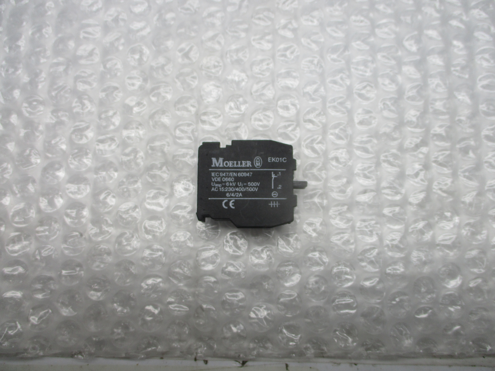 KLOCKNER MOELLER EKO1C CONTACT BLOCK UNMP