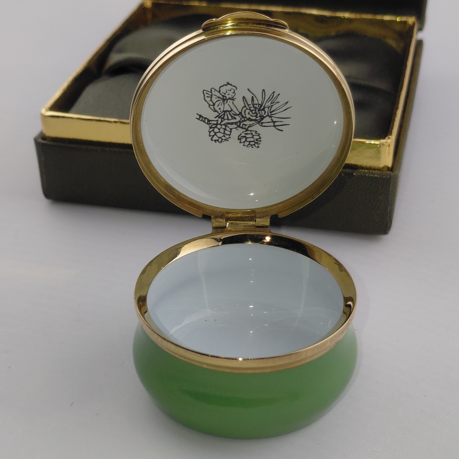 english enamels trinket Box