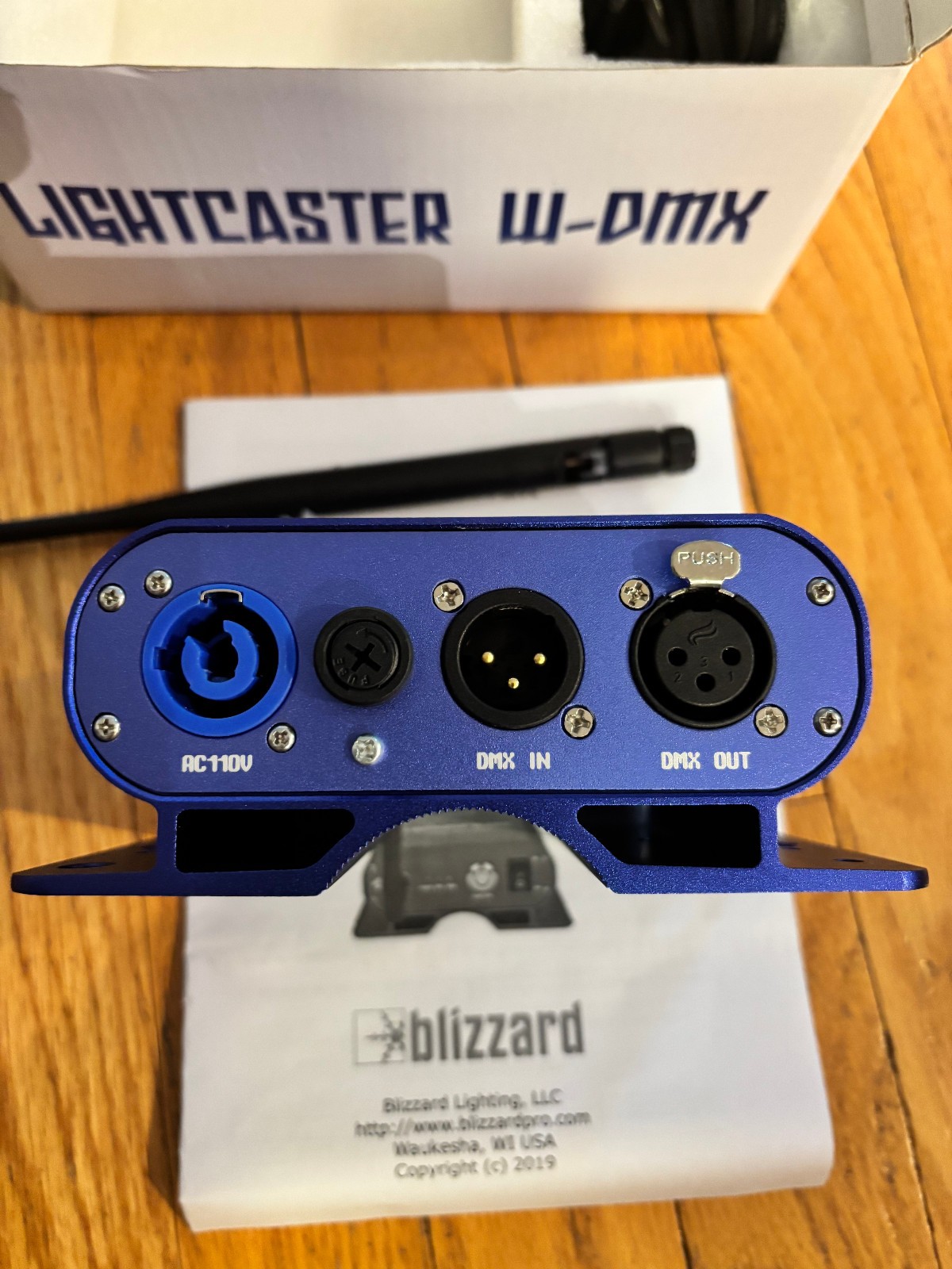Blizzard LightCaster W-DMX-Tx Transceiver