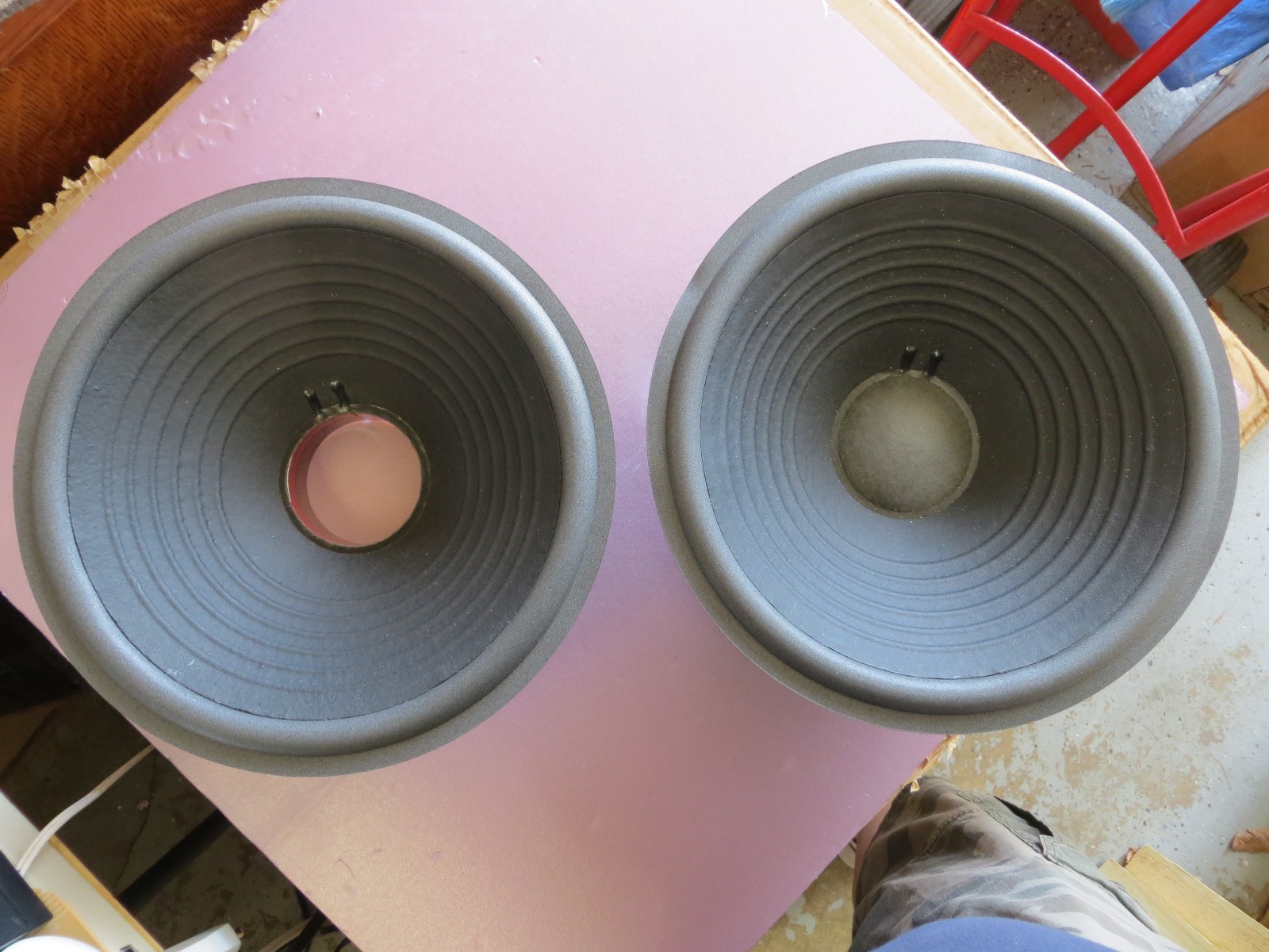 JBL L100T 2214-H 12" ORIGINAL WOOFER CONES W NEW SURRONDS DATED 3/5/1987