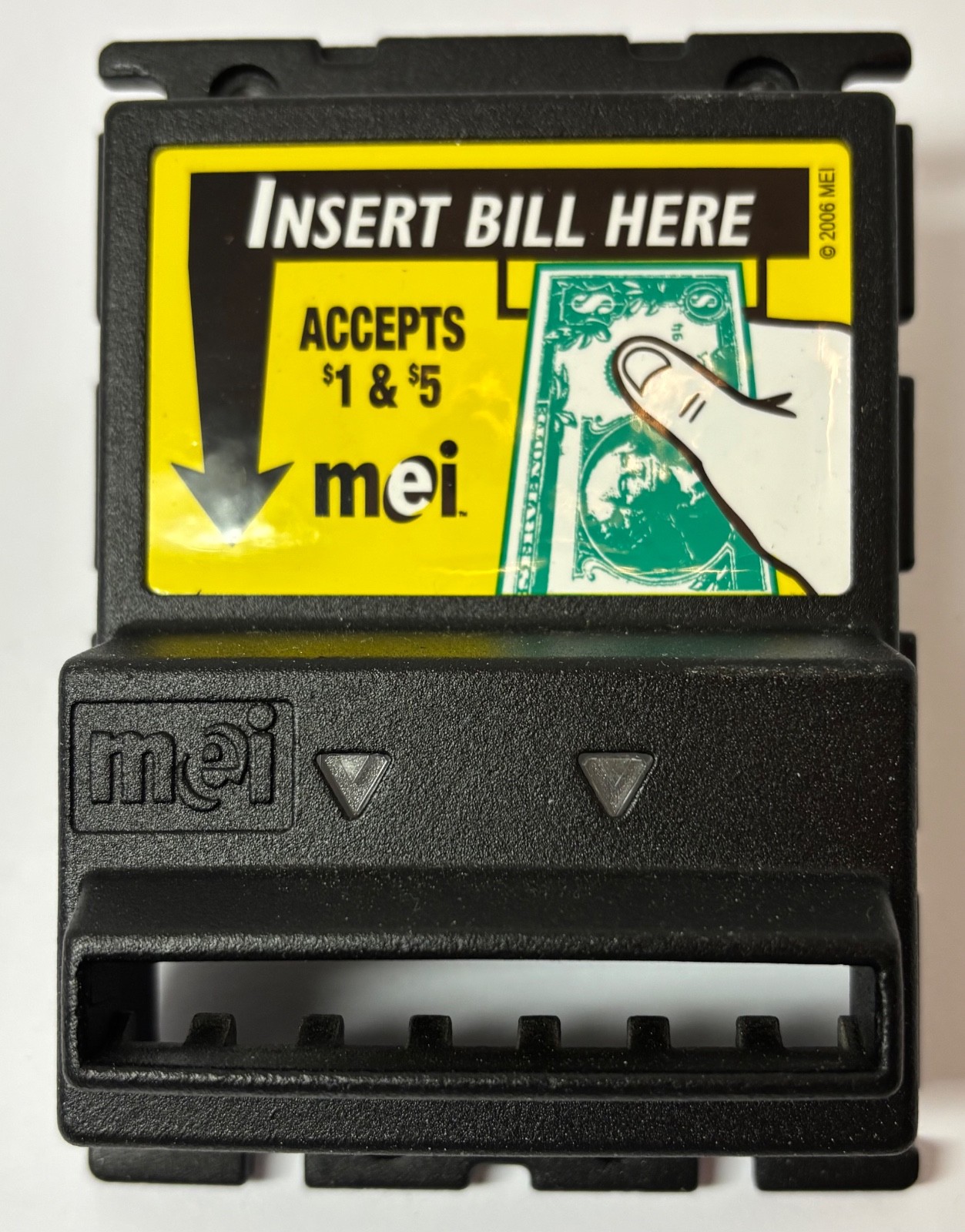 MEI HIGH SECURITY MASK for Vending Machine Bill Validators Metal NEW