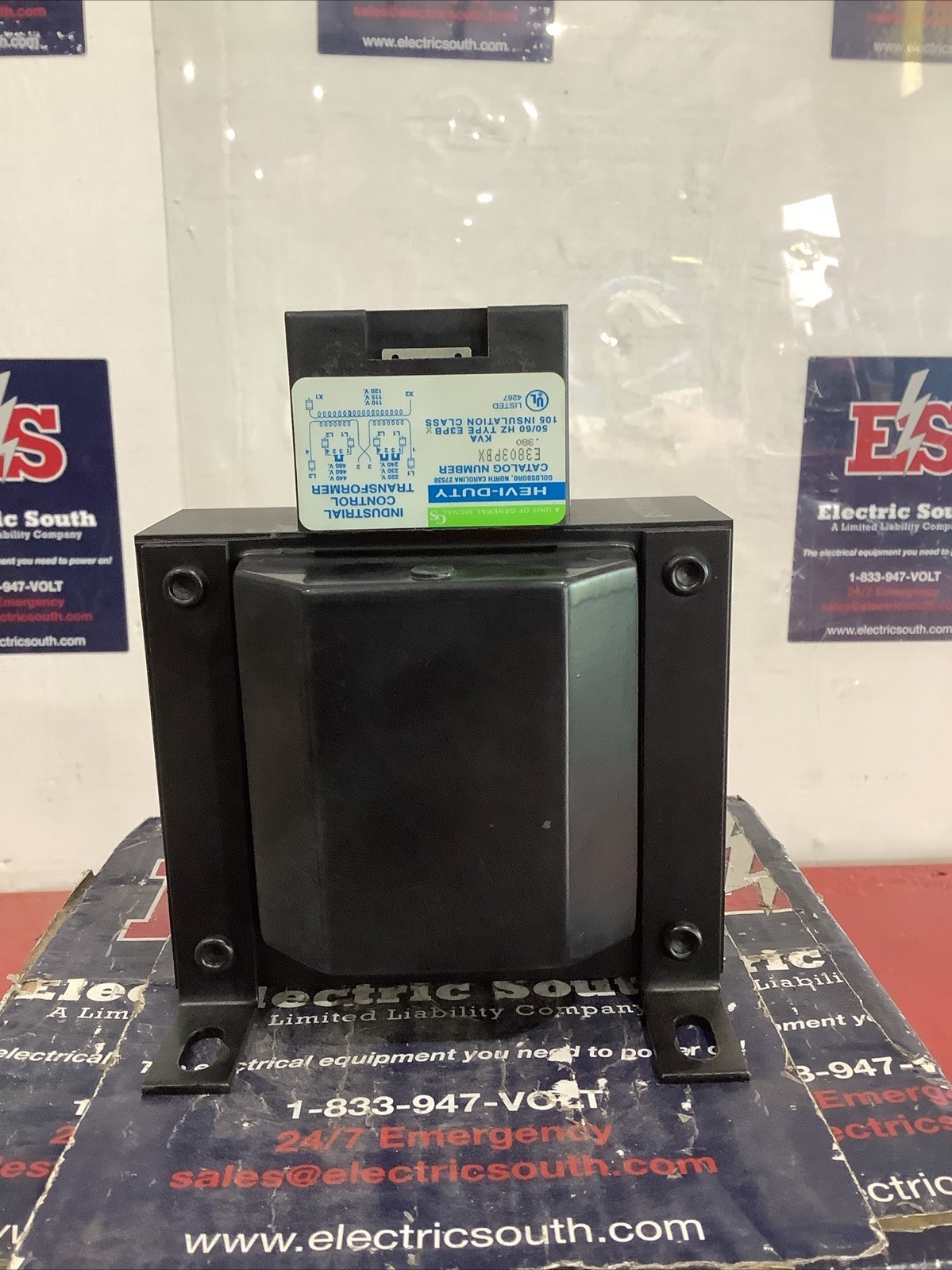Hevi-Duty Control Transformer E3803PBX .380 kVA