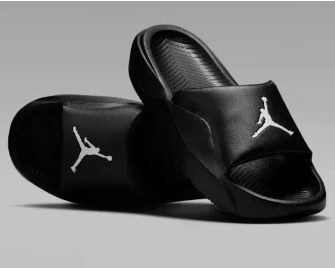 🔥🔥 Jordan Franchise Slides Men's Sandal,Comfort,Black/White HF3263-001💥💥💥💥