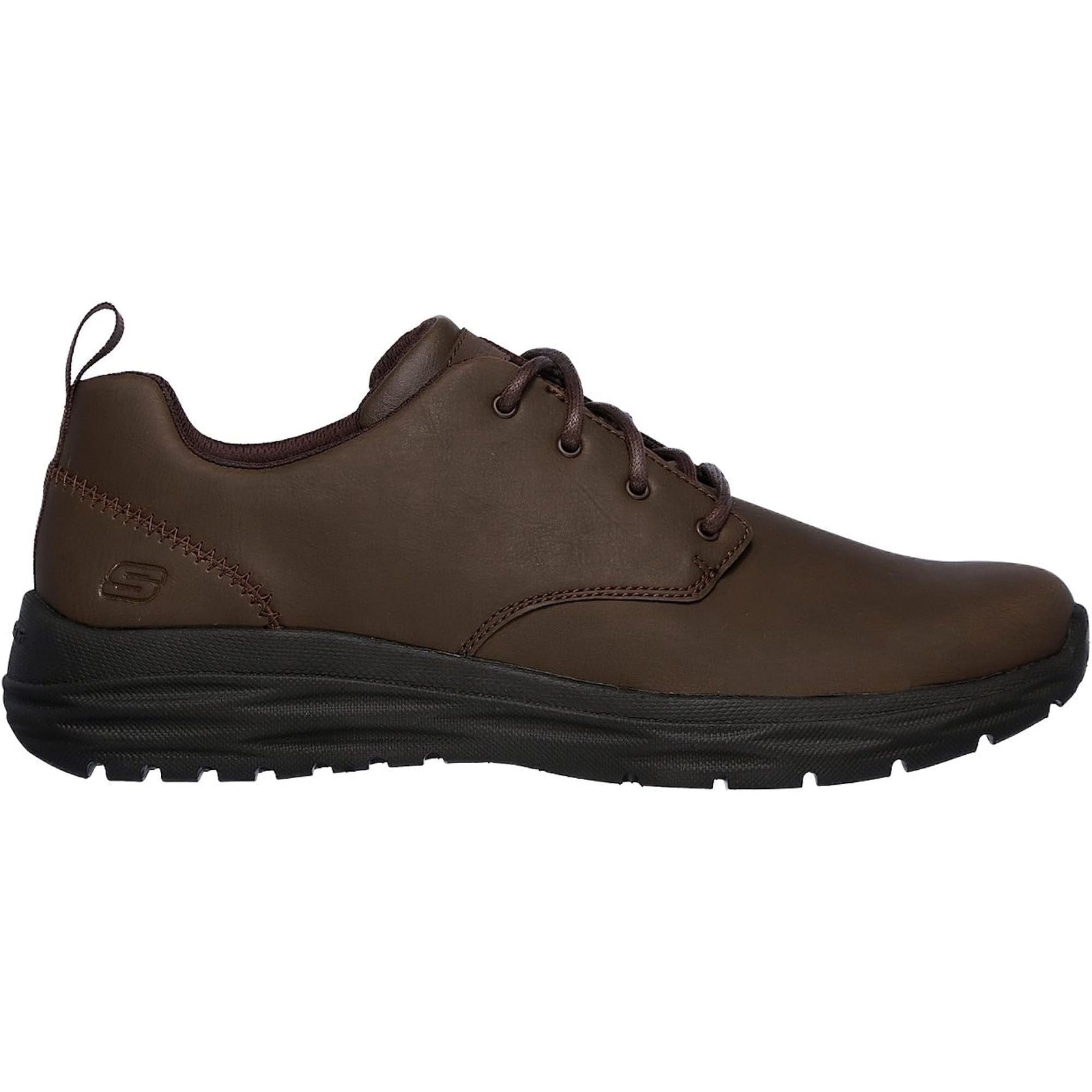 Skechers Harsen-Rendo Mens Shoes Brown Stylish Casual Comfortable Comfort Daily