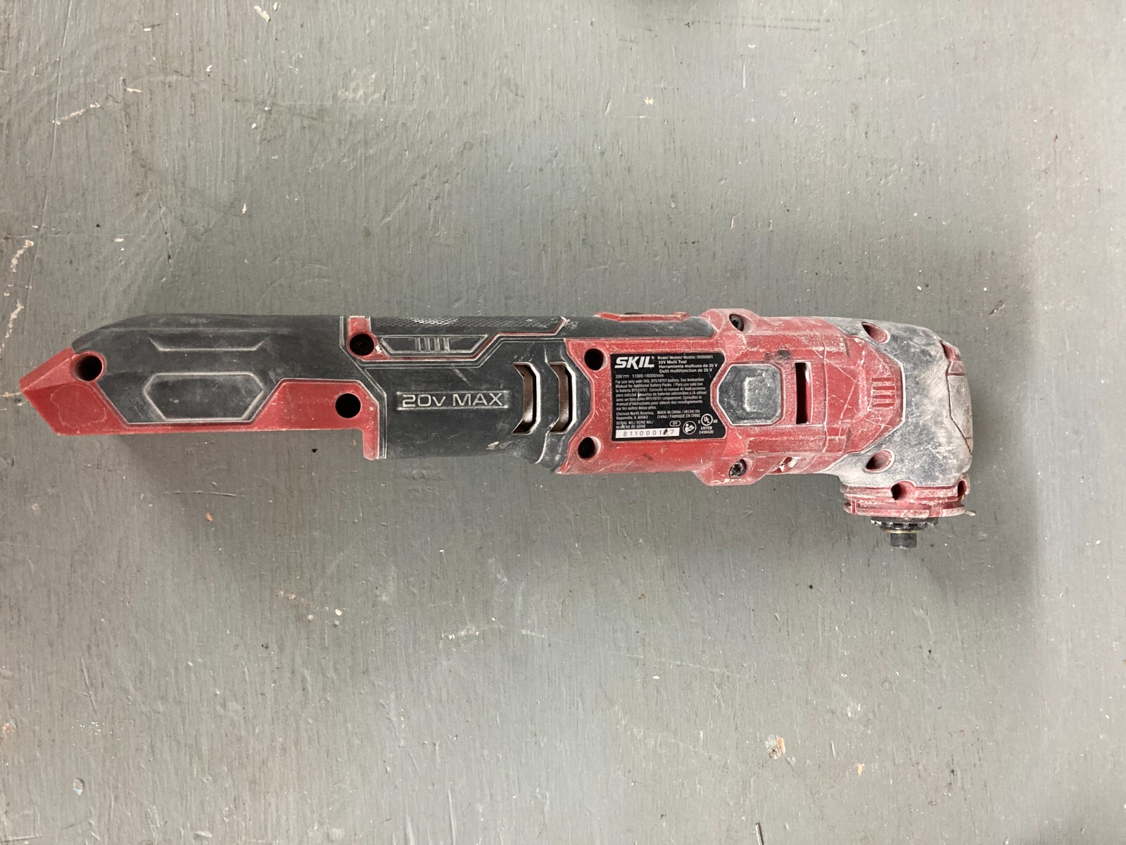 Used SKIL 20V Cordless Oscillating Multi-Tool Needs Repair